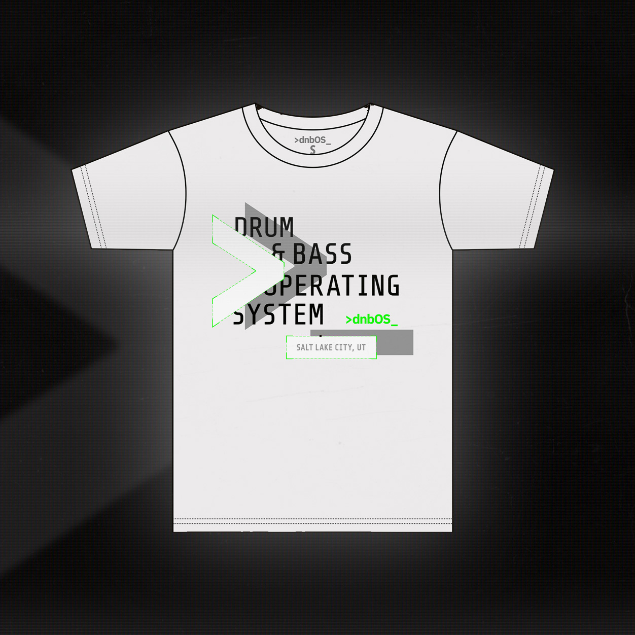 dnbOS: Origin Build T-Shirt (White)